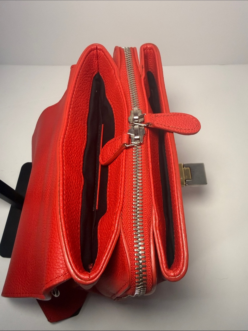 Balenciaga Rose Corail Leather Mini Le Dix Cartable Top Handle Bag - Picture 11 of 14